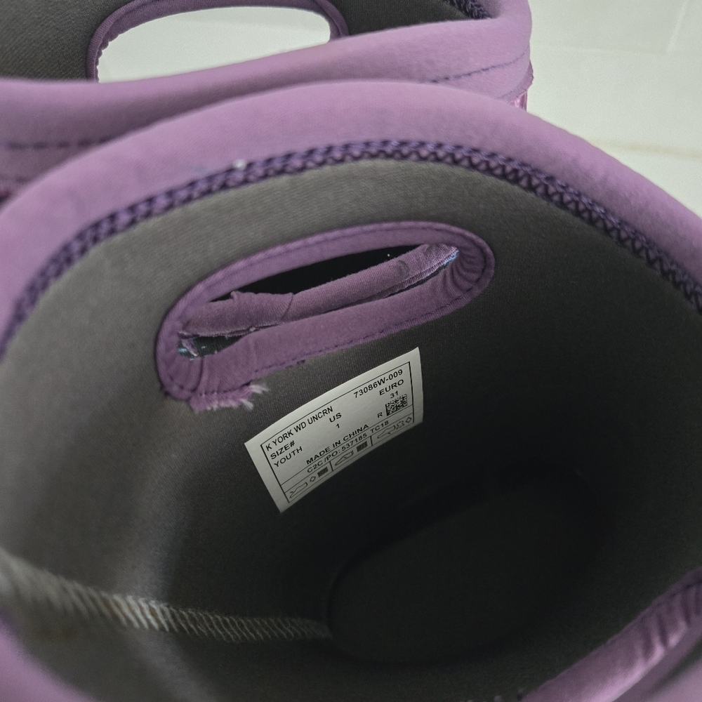 Bogs York Neon Unicorn Classic High Grasp Handles Waterproof Insulated Snow Boot - Picture 7 of 9